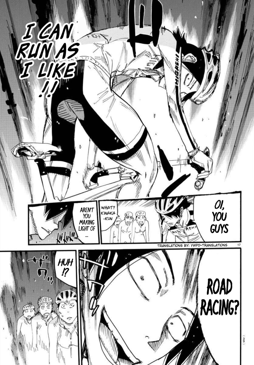 Yowamushi Pedal Chapter 696 page 16 - 
