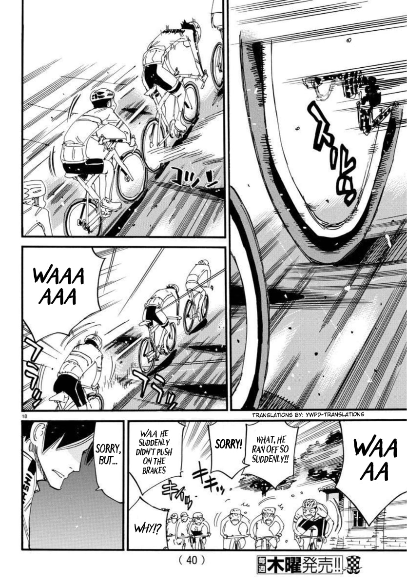 Yowamushi Pedal Chapter 696 page 17 - 
