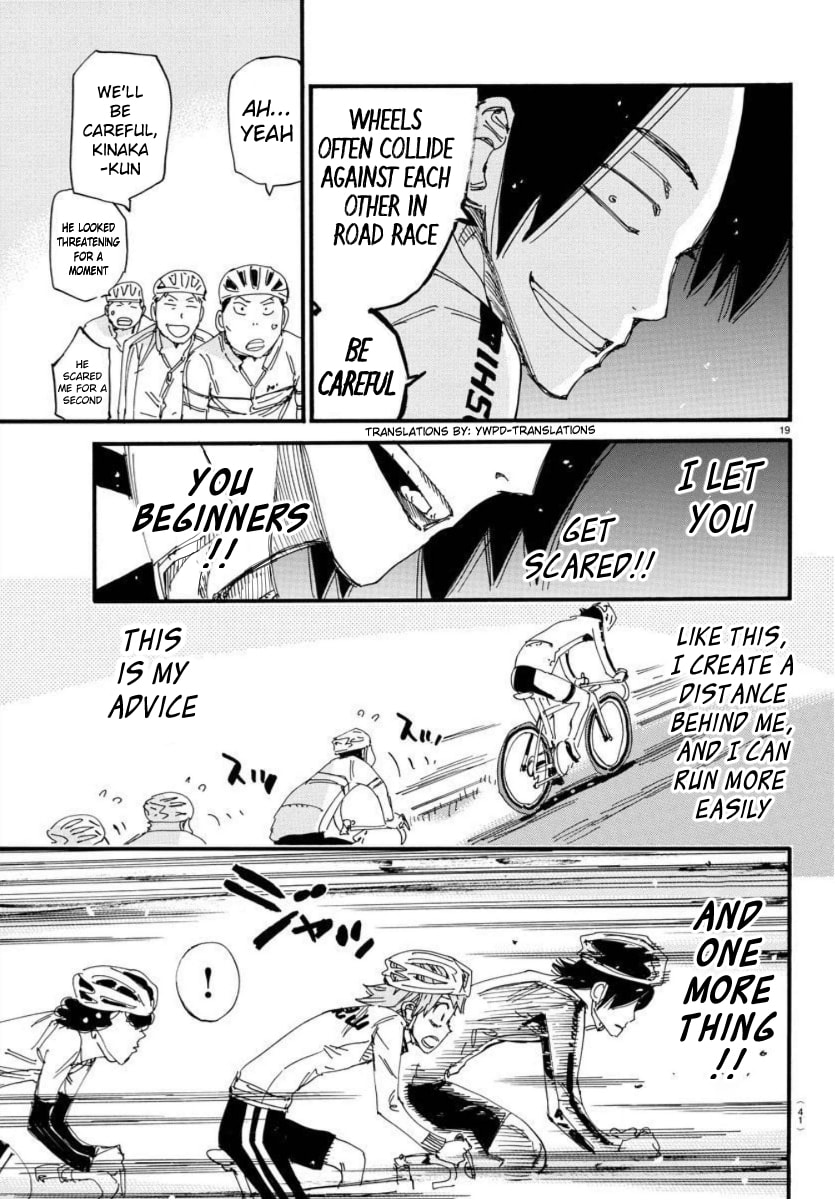Yowamushi Pedal Chapter 696 page 18 - 