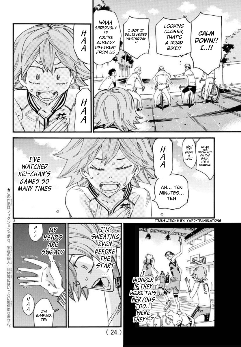 Yowamushi Pedal Chapter 696 page 4 - 