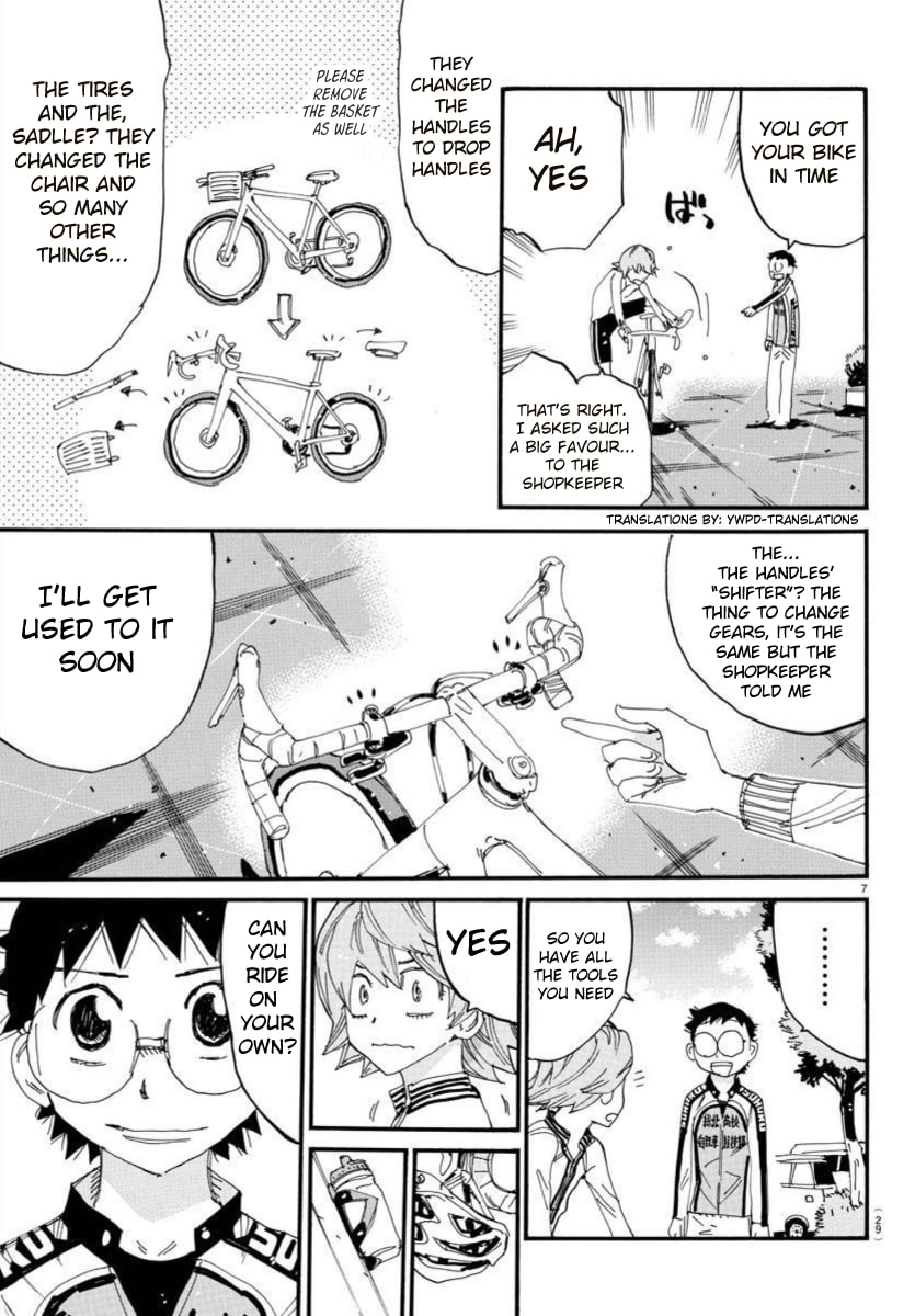 Yowamushi Pedal Chapter 696 page 8 - 