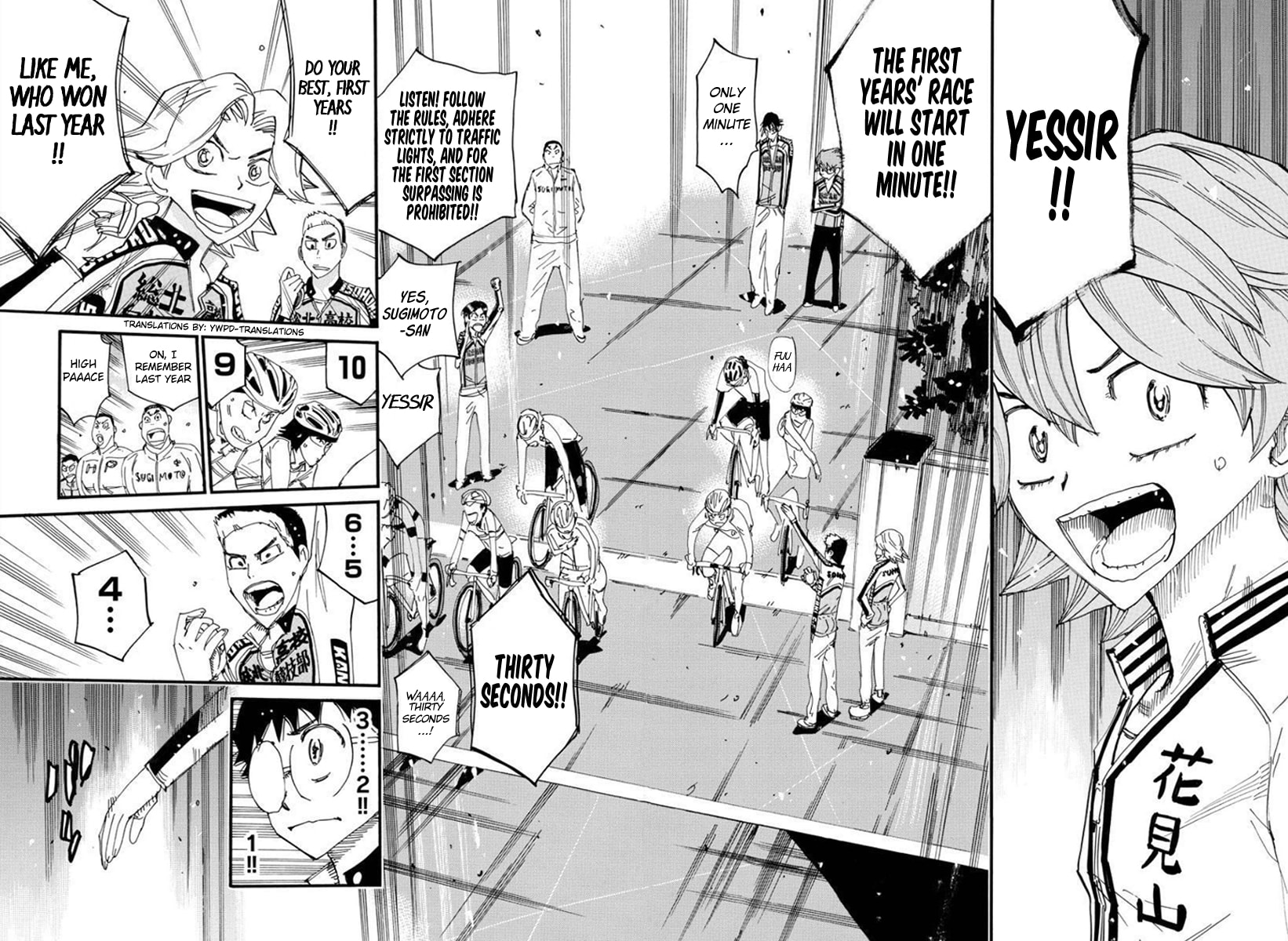 Yowamushi Pedal Chapter 696 page 9 - 
