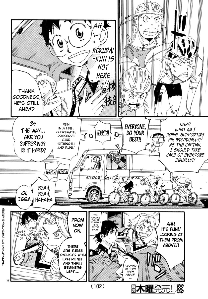 Yowamushi Pedal Chapter 697 page 15 - 