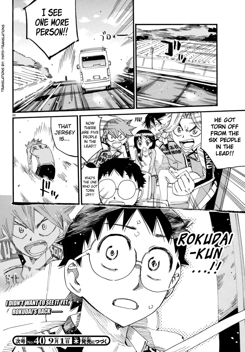 Yowamushi Pedal Chapter 697 page 19 - 