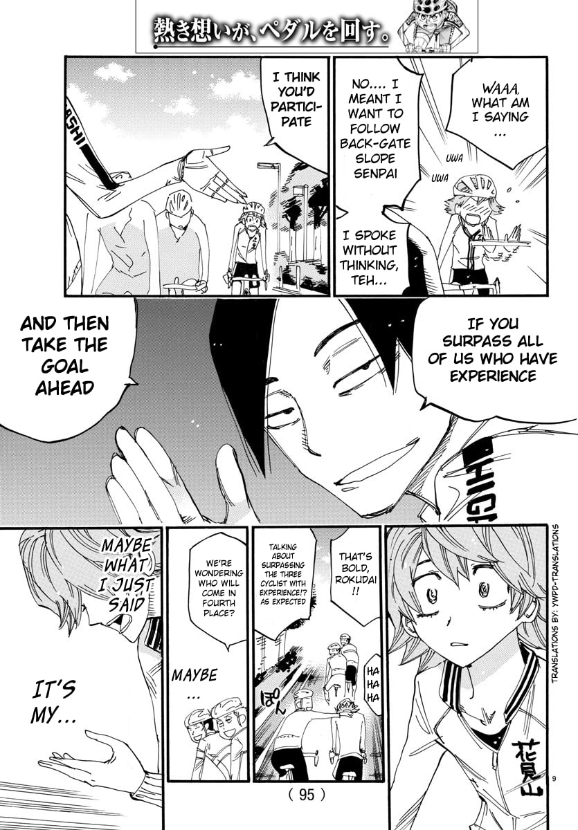Yowamushi Pedal Chapter 697 page 8 - 