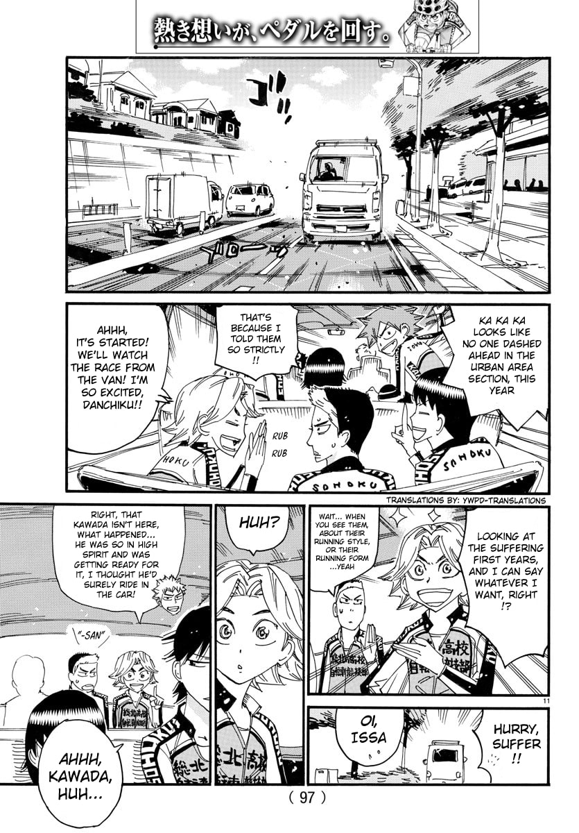 Yowamushi Pedal Chapter 697 page 10 - 