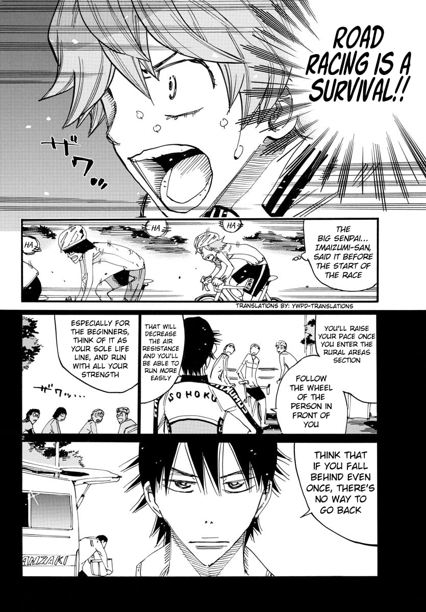 Yowamushi Pedal Chapter 698 page 2 - 
