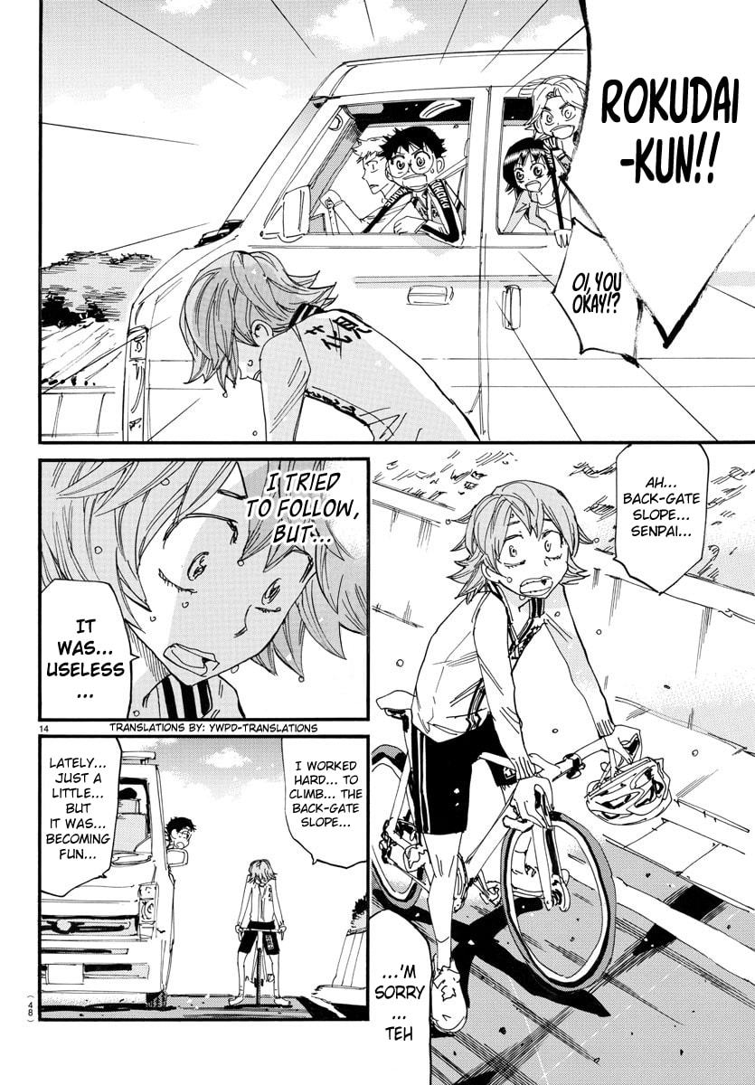 Yowamushi Pedal Chapter 698 page 12 - 