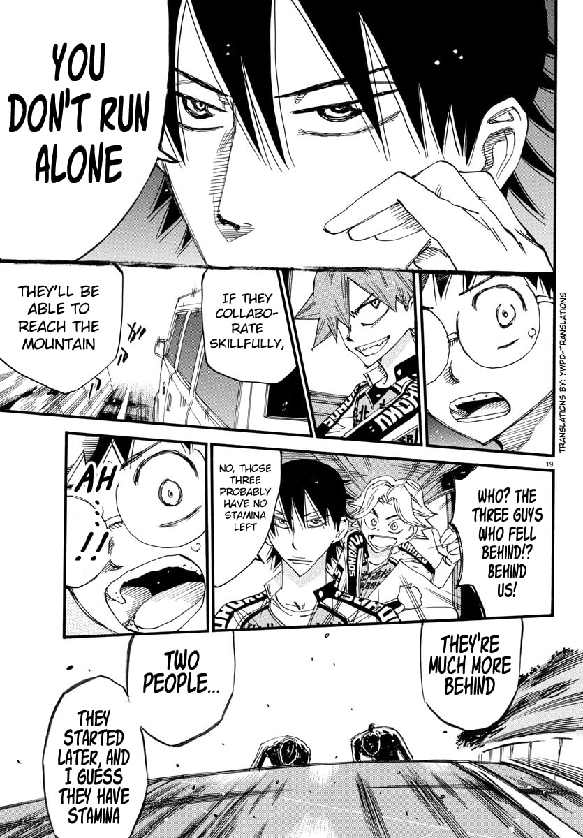 Yowamushi Pedal Chapter 698 page 17 - 