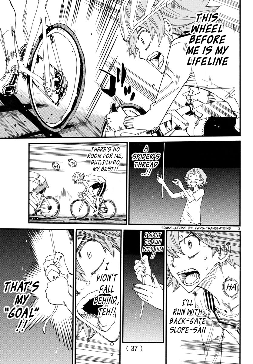 Yowamushi Pedal Chapter 698 page 3 - 