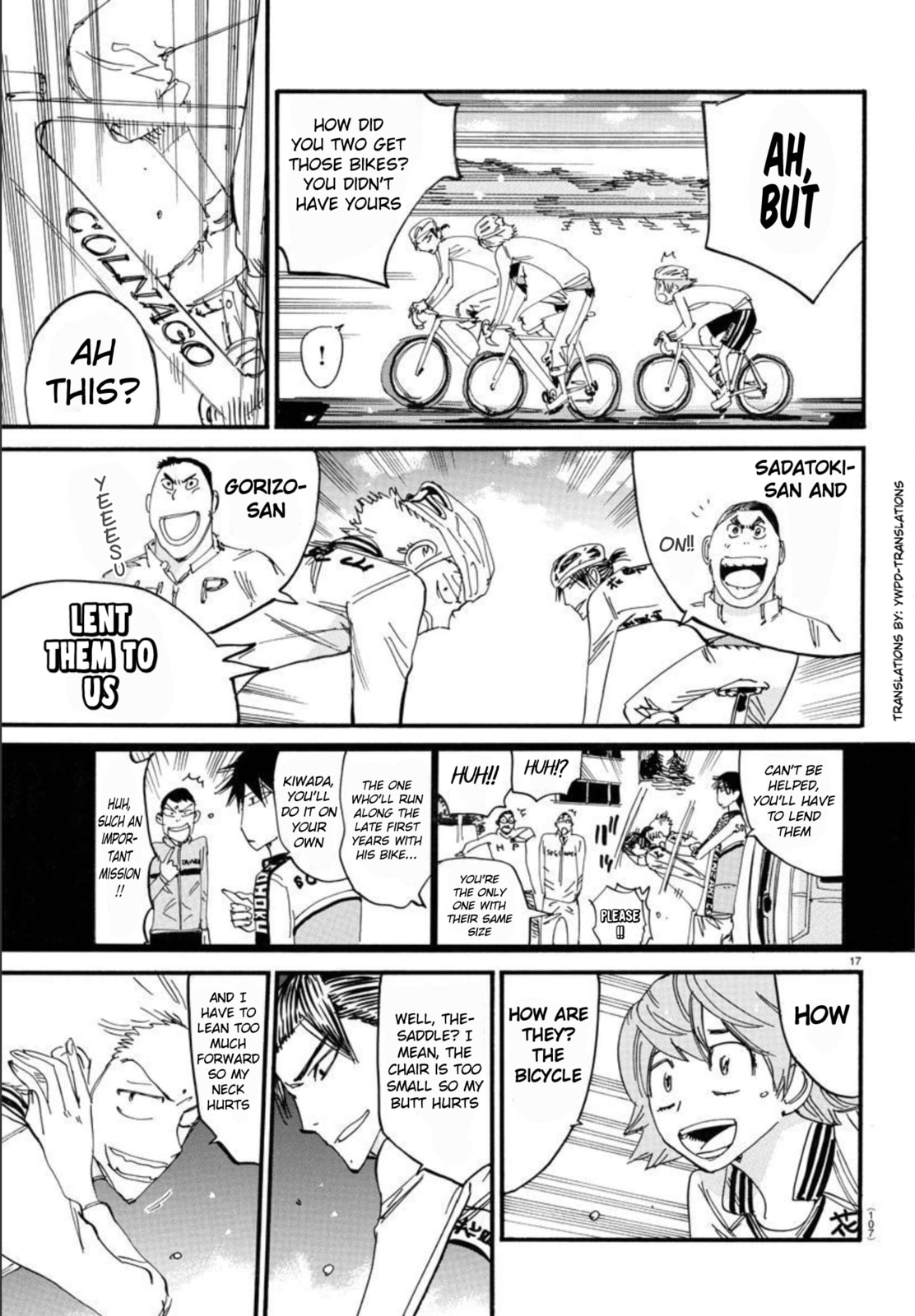 Yowamushi Pedal Chapter 699 page 13 - 
