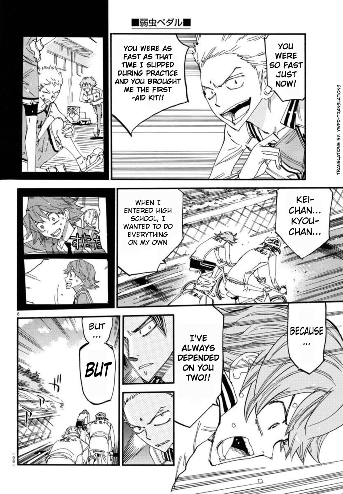 Yowamushi Pedal Chapter 699 page 6 - 