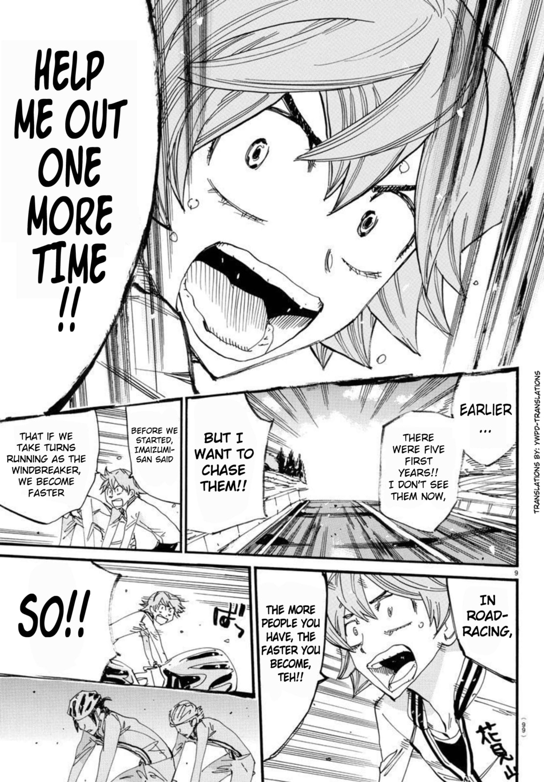 Yowamushi Pedal Chapter 699 page 7 - 