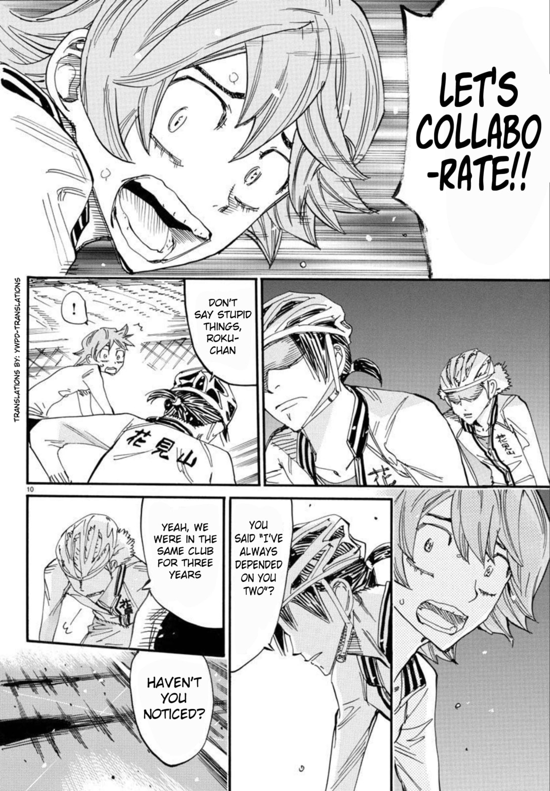 Yowamushi Pedal Chapter 699 page 8 - 