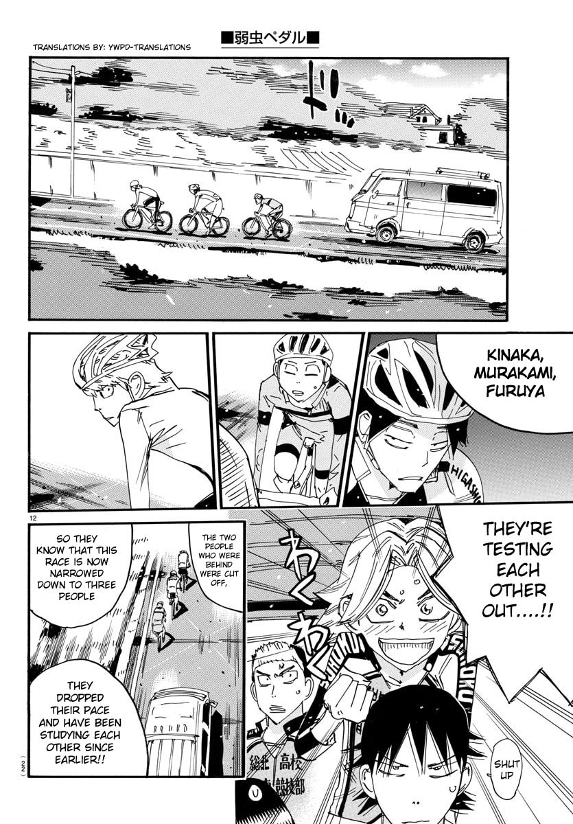 Yowamushi Pedal Chapter 700 page 15 - 