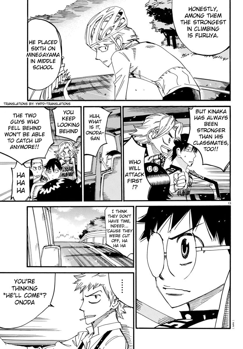 Yowamushi Pedal Chapter 700 page 16 - 