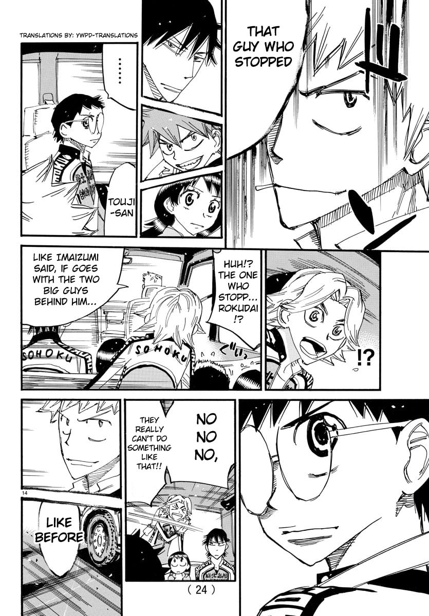 Yowamushi Pedal Chapter 700 page 17 - 
