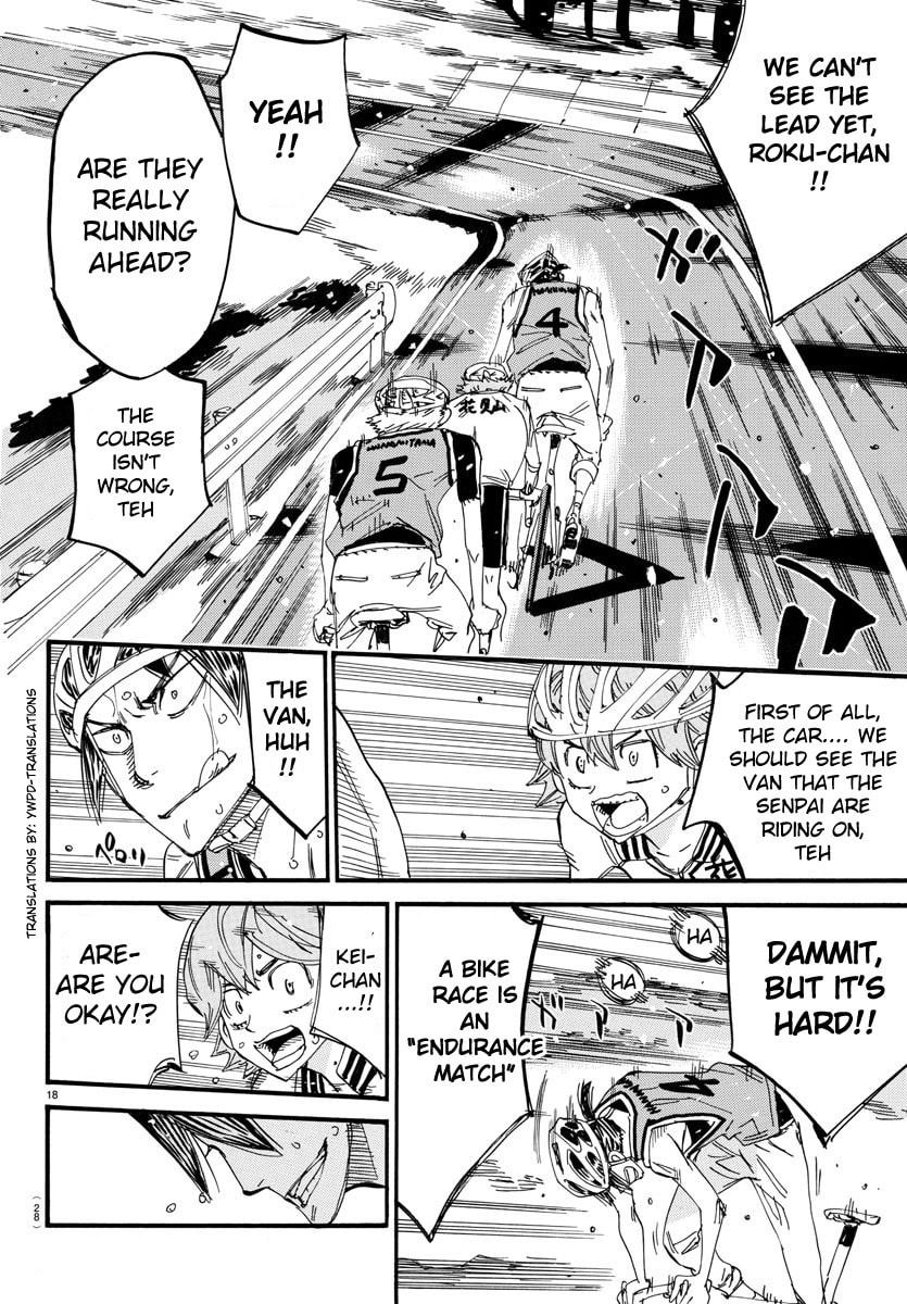 Yowamushi Pedal Chapter 700 page 20 - 