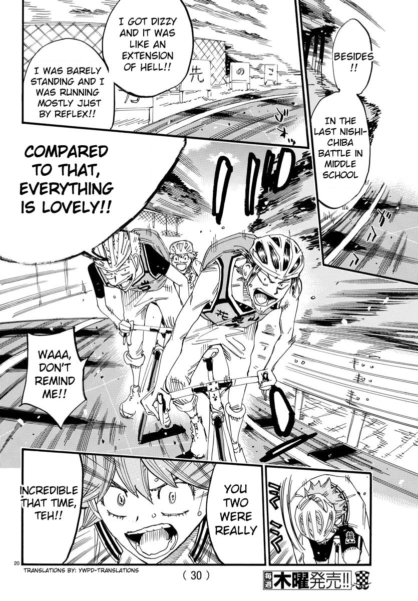 Yowamushi Pedal Chapter 700 page 22 - 