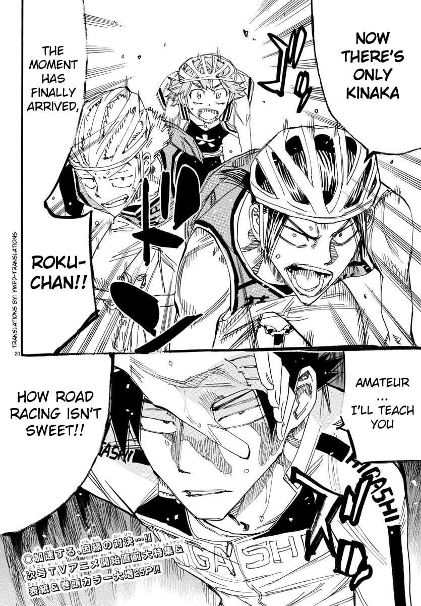 Yowamushi Pedal Chapter 701 page 16 - 