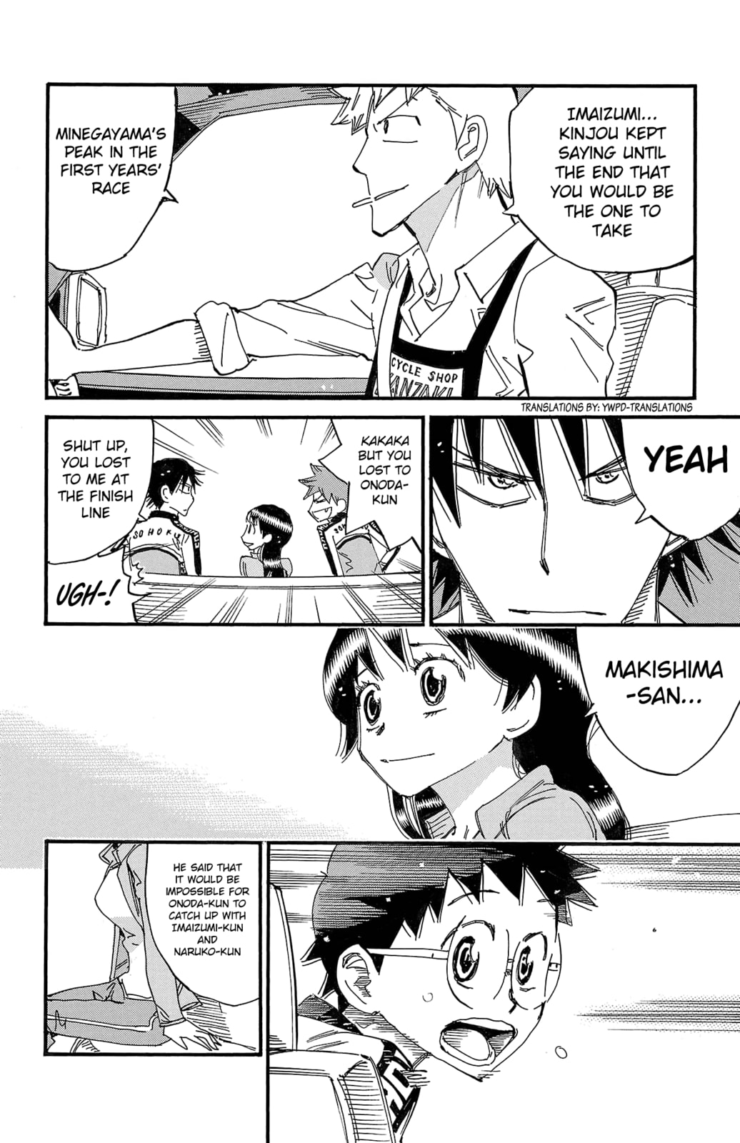 Yowamushi Pedal Chapter 703 page 19 - 