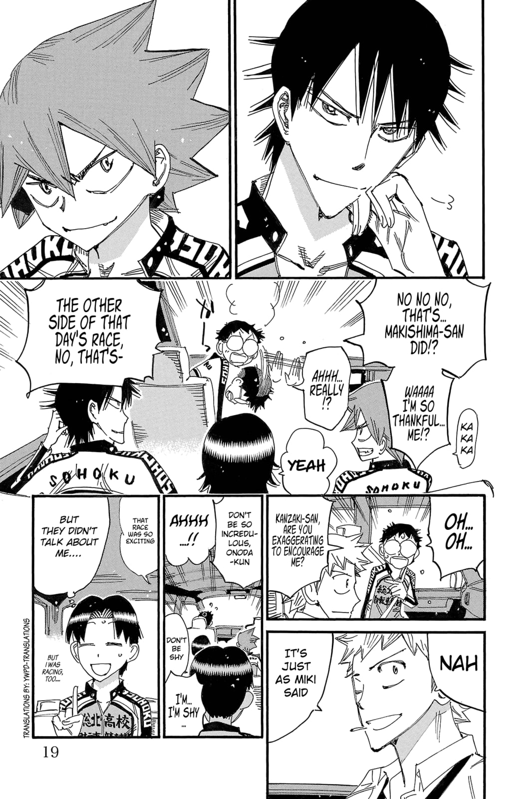 Yowamushi Pedal Chapter 703 page 22 - 