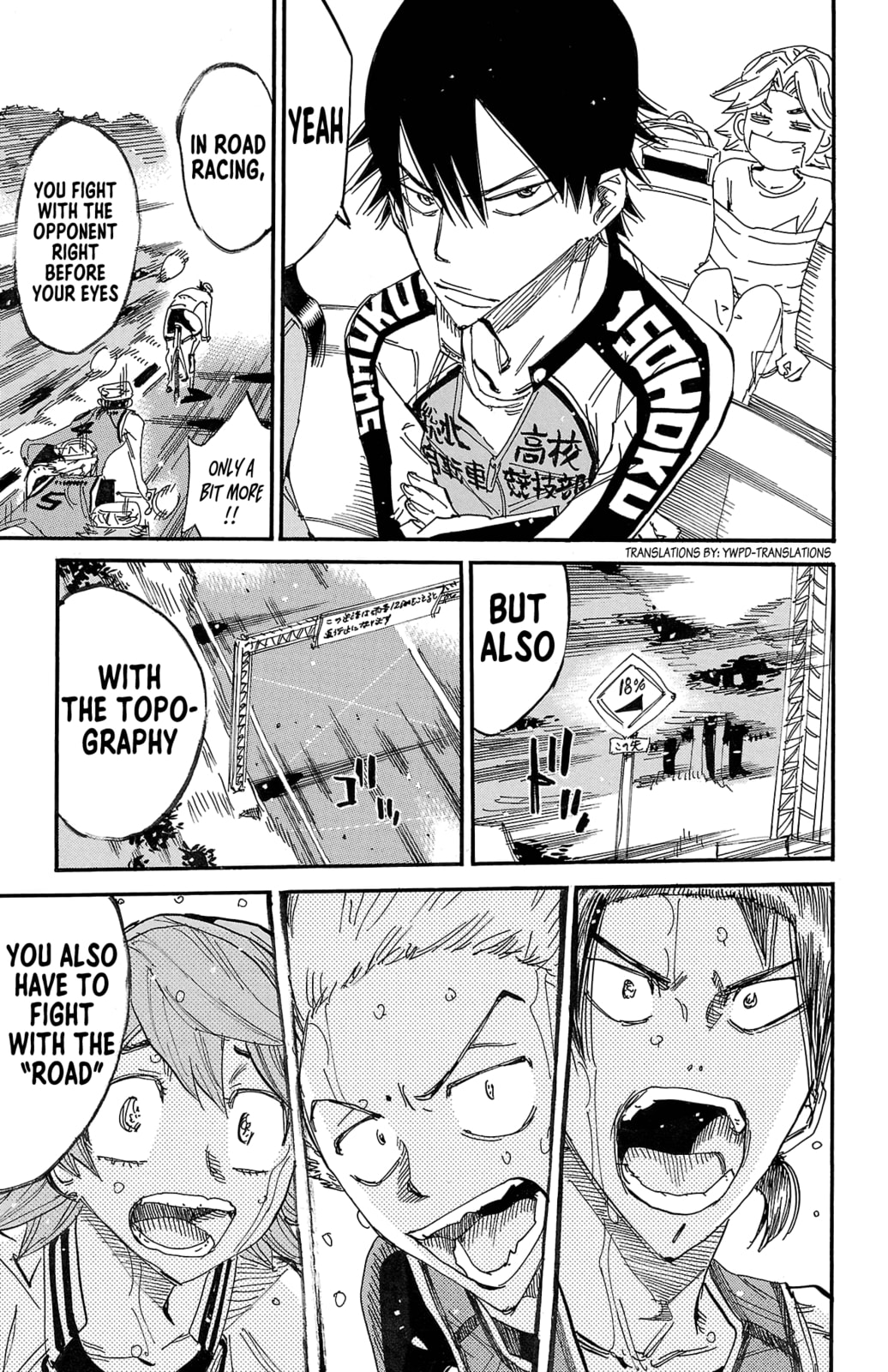 Yowamushi Pedal Chapter 703 page 24 - 