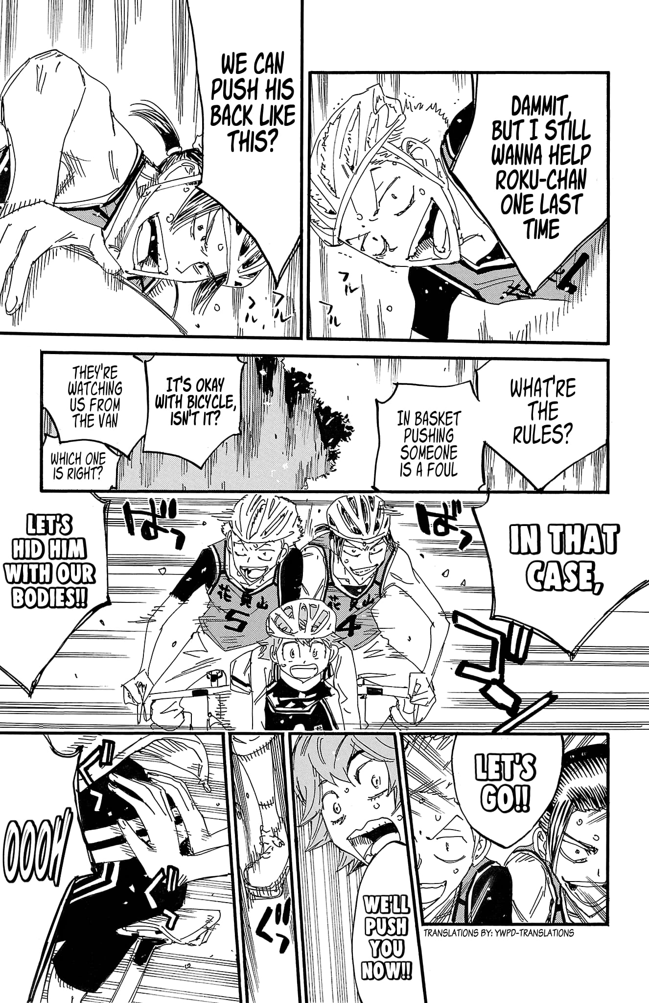 Yowamushi Pedal Chapter 704 page 13 - 
