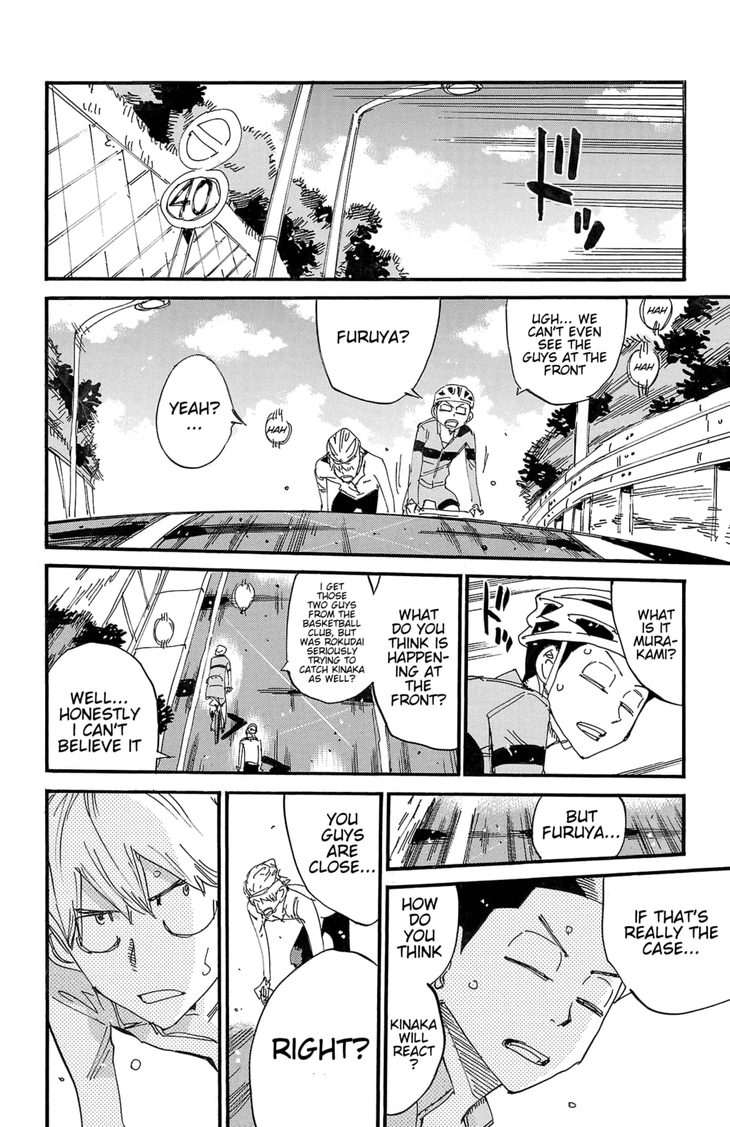 Yowamushi Pedal Chapter 705 page 11 - 