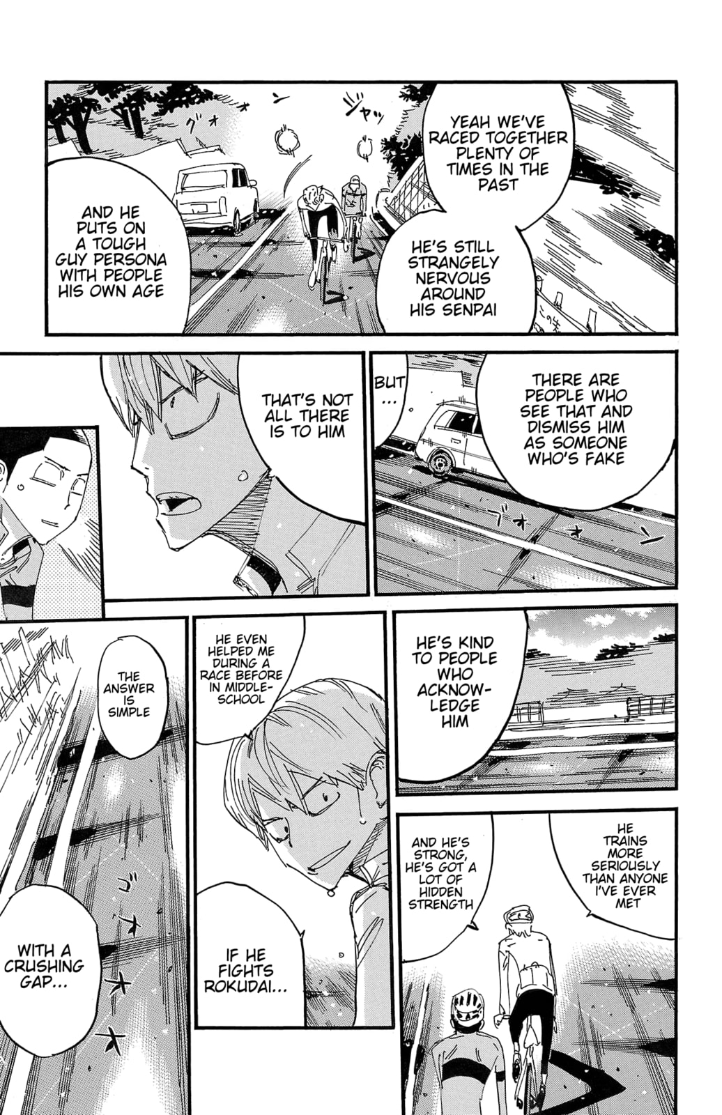 Yowamushi Pedal Chapter 705 page 12 - 