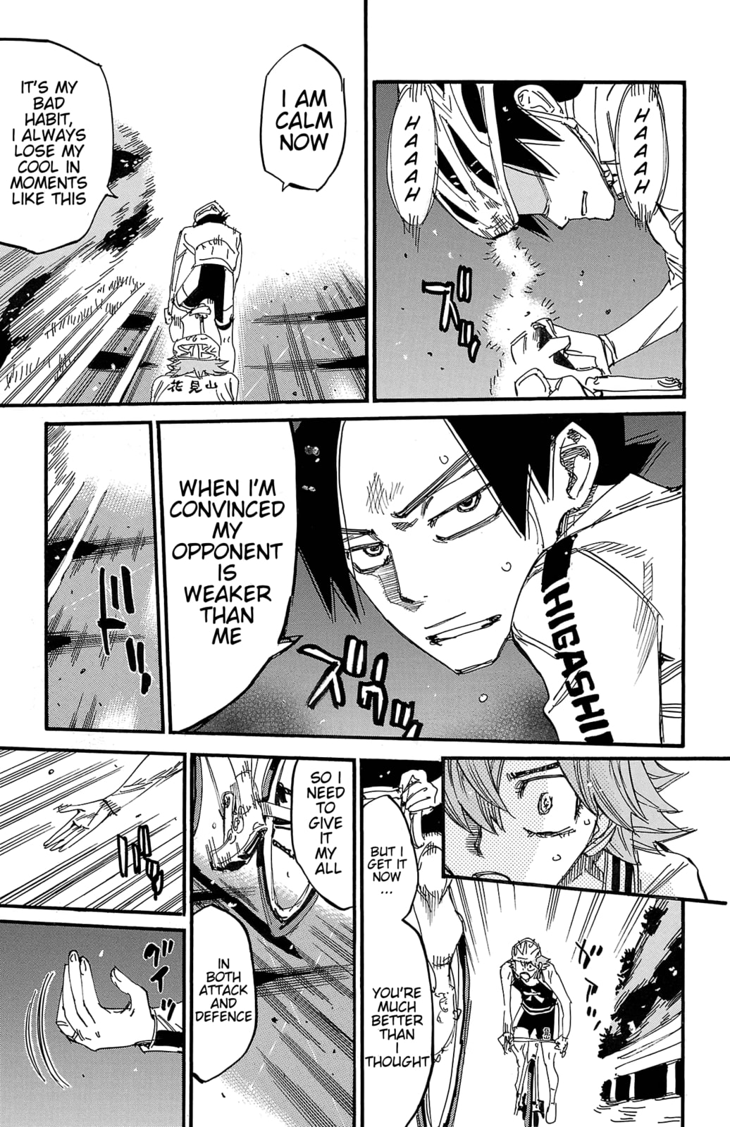 Yowamushi Pedal Chapter 705 page 14 - 