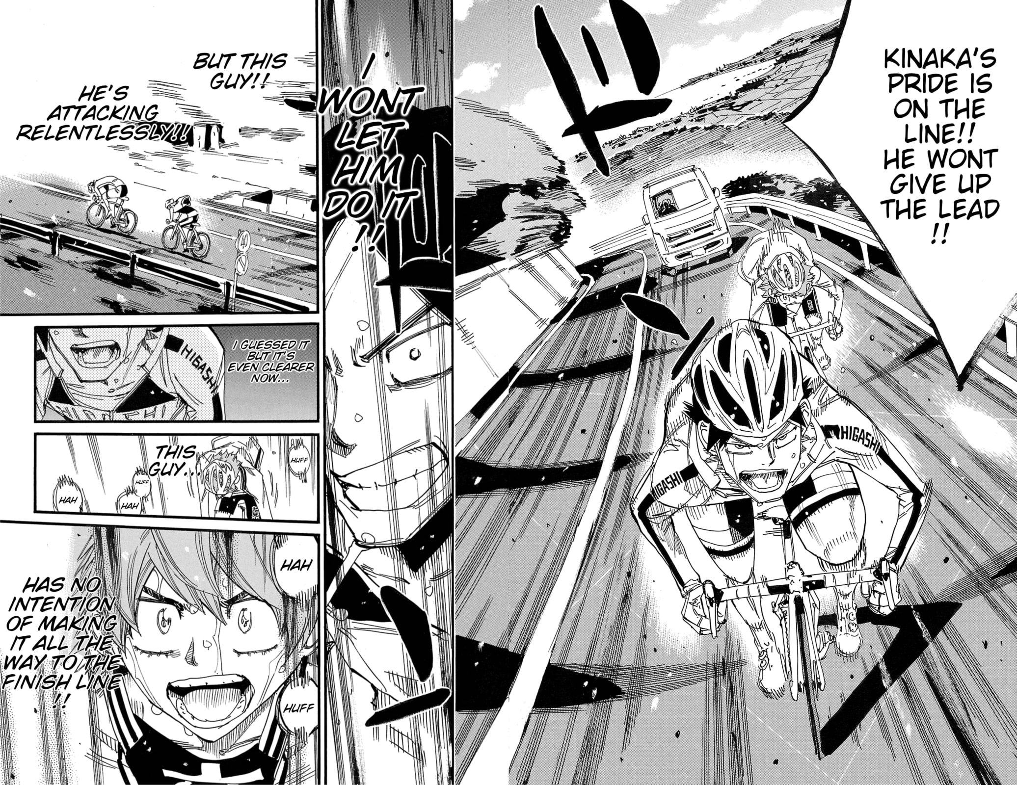 Yowamushi Pedal Chapter 708 page 3 - 