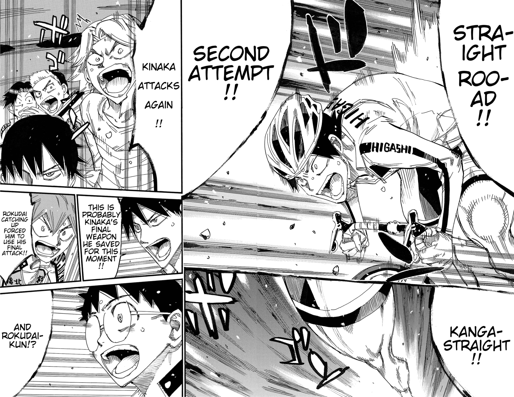 Yowamushi Pedal Chapter 709 page 8 - 