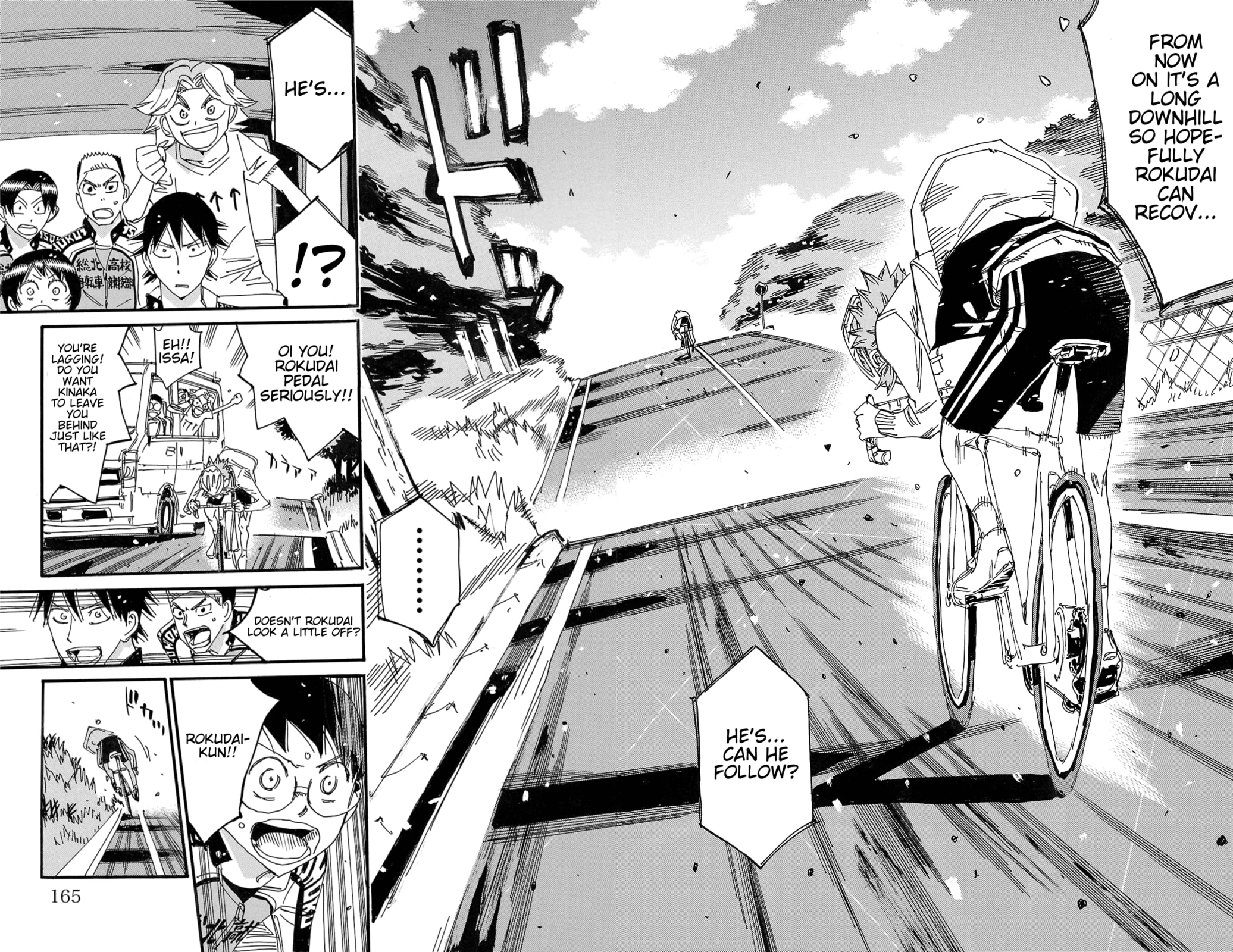 Yowamushi Pedal Chapter 710 page 9 - 