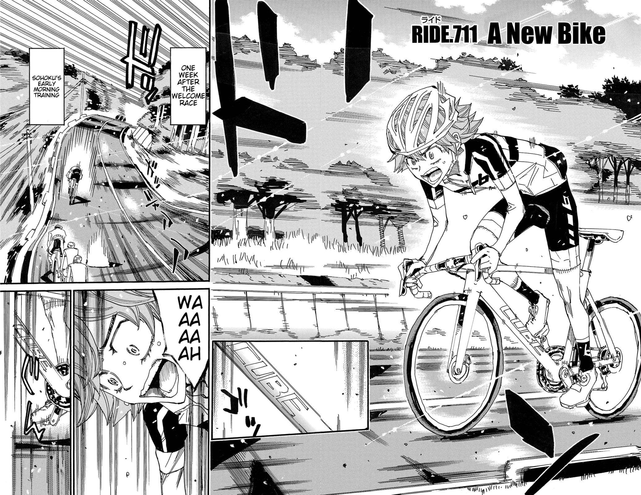 Yowamushi Pedal Chapter 711 page 4 - 