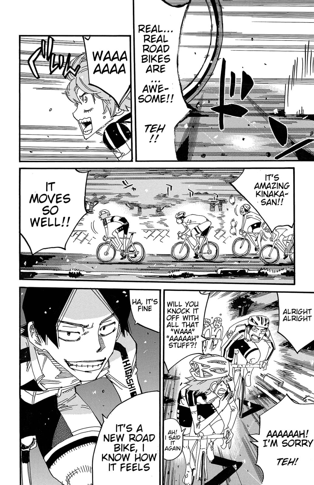 Yowamushi Pedal Chapter 711 page 5 - 