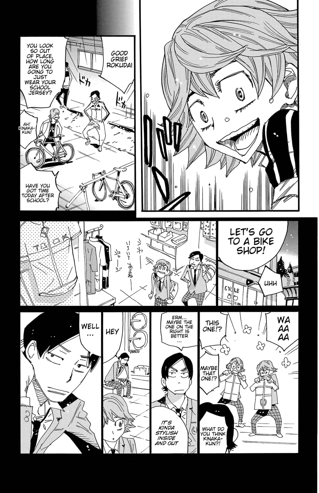 Yowamushi Pedal Chapter 711 page 6 - 