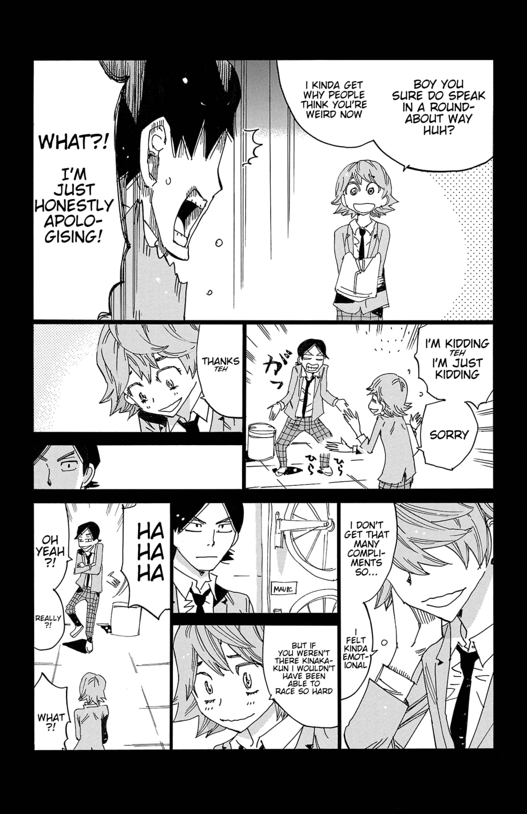 Yowamushi Pedal Chapter 711 page 8 - 