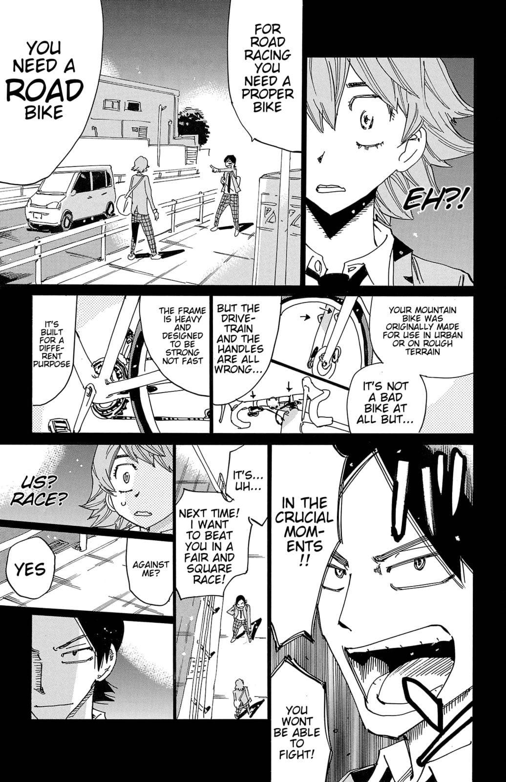 Yowamushi Pedal Chapter 711 page 10 - 