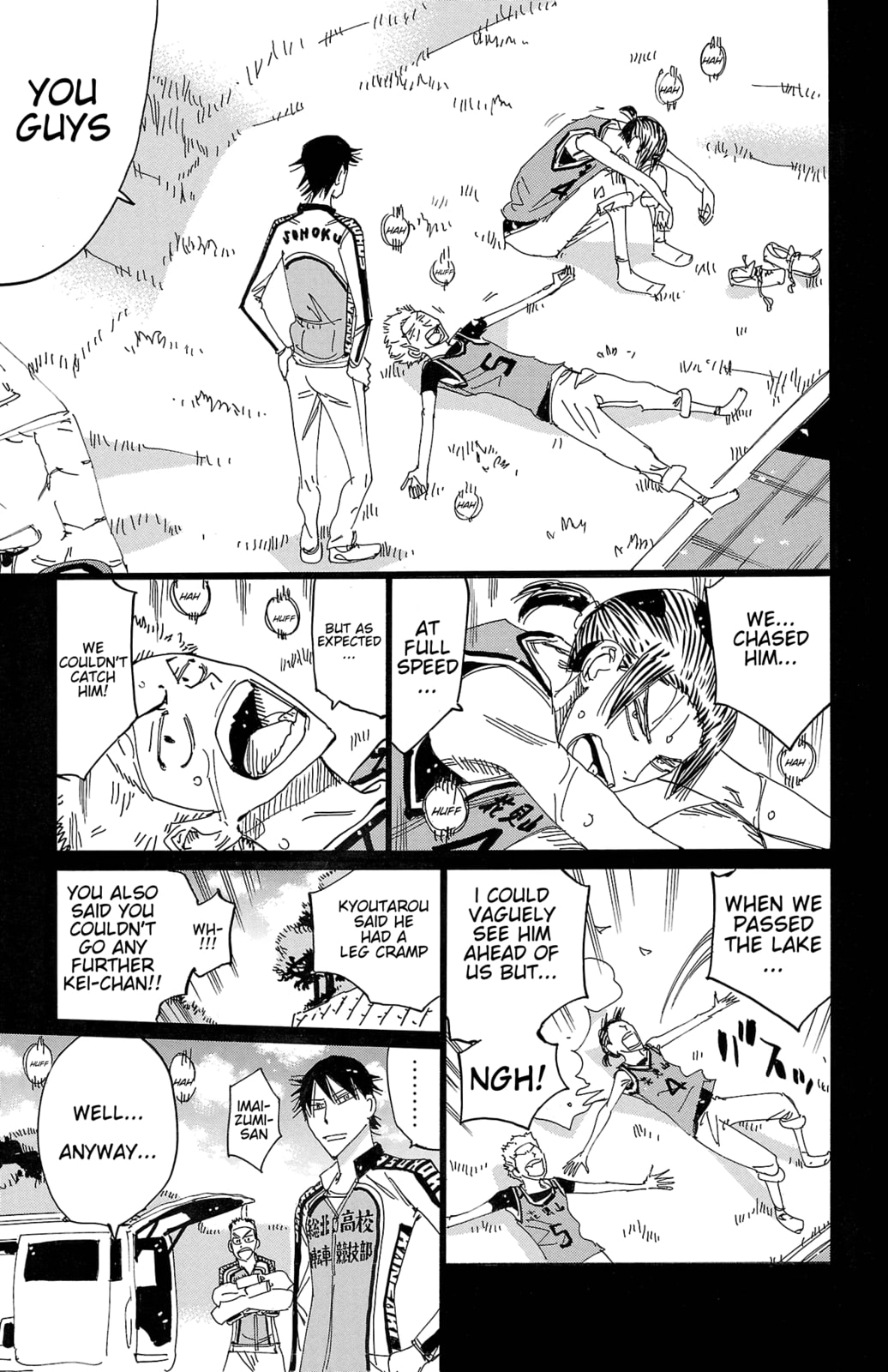 Yowamushi Pedal Chapter 712 page 11 - 