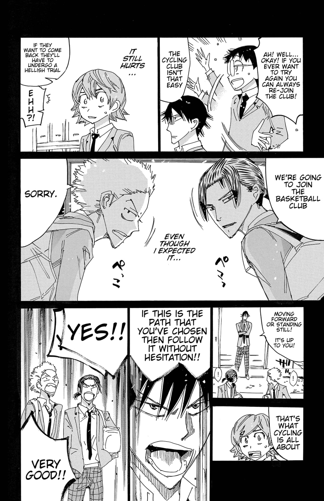Yowamushi Pedal Chapter 712 page 19 - 