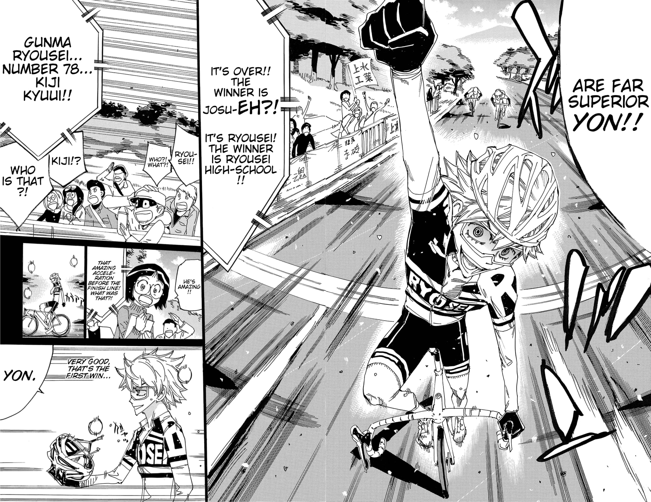 Yowamushi Pedal Chapter 714 page 14 - 