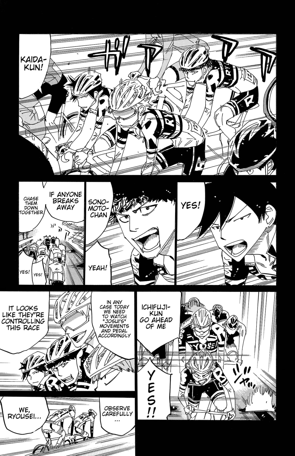 Yowamushi Pedal Chapter 714 page 7 - 