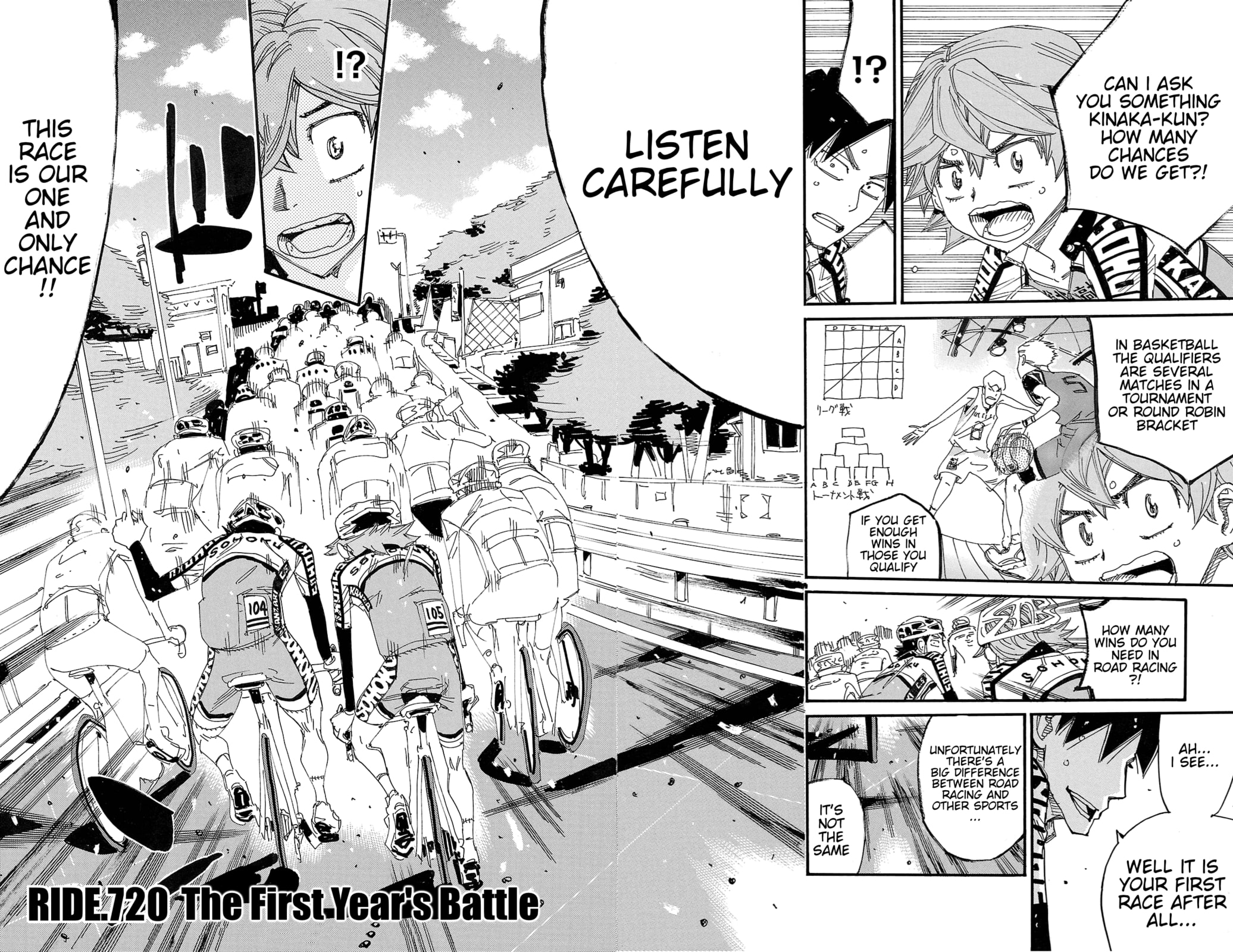 Yowamushi Pedal Chapter 720 page 11 - 