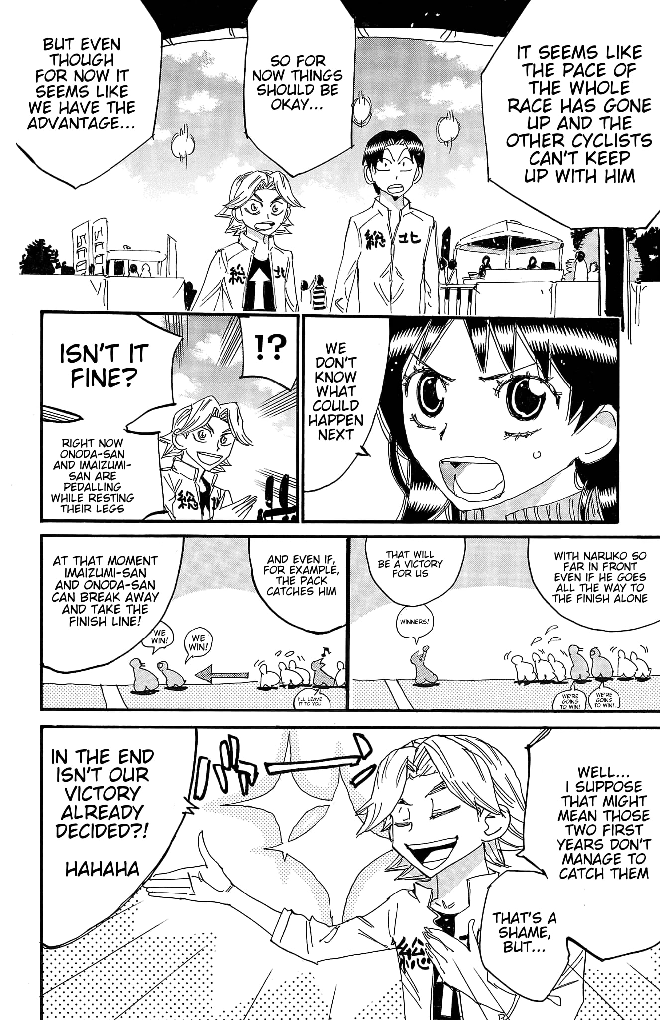 Yowamushi Pedal Chapter 720 page 14 - 