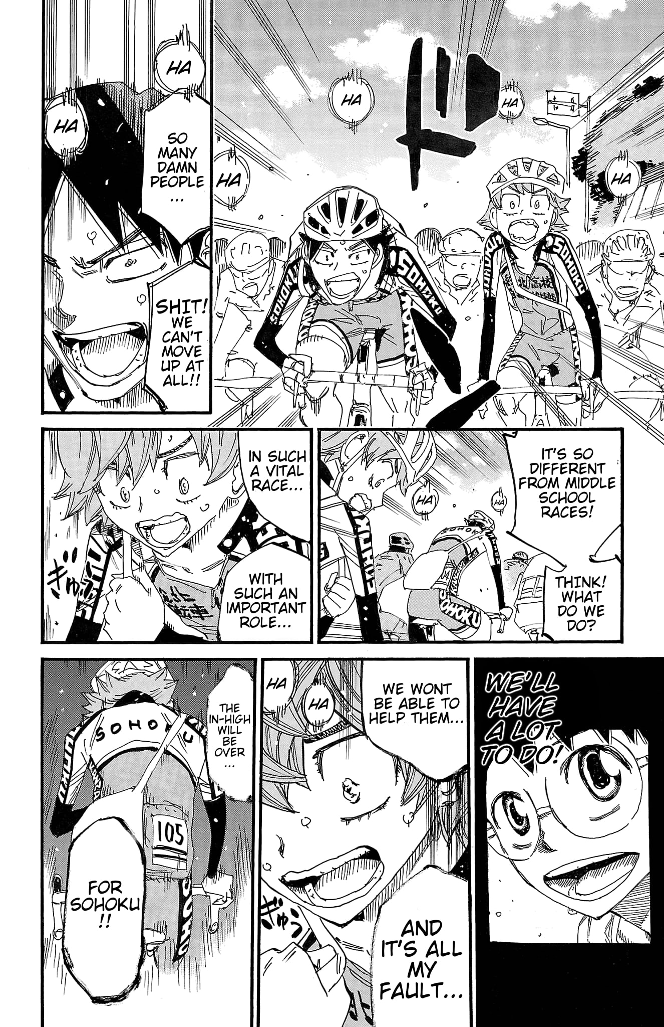 Yowamushi Pedal Chapter 720 page 18 - 