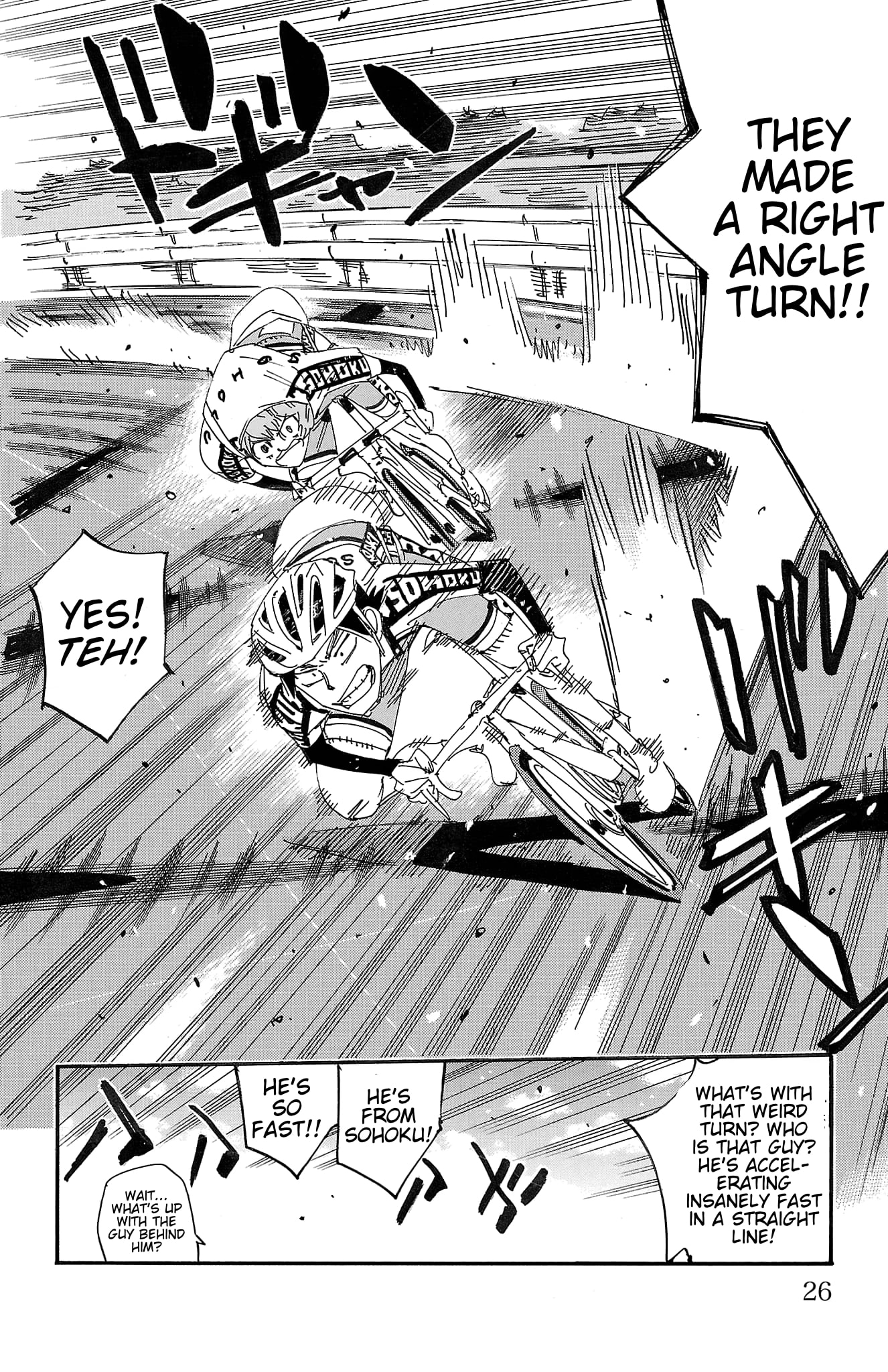 Yowamushi Pedal Chapter 720 page 26 - 