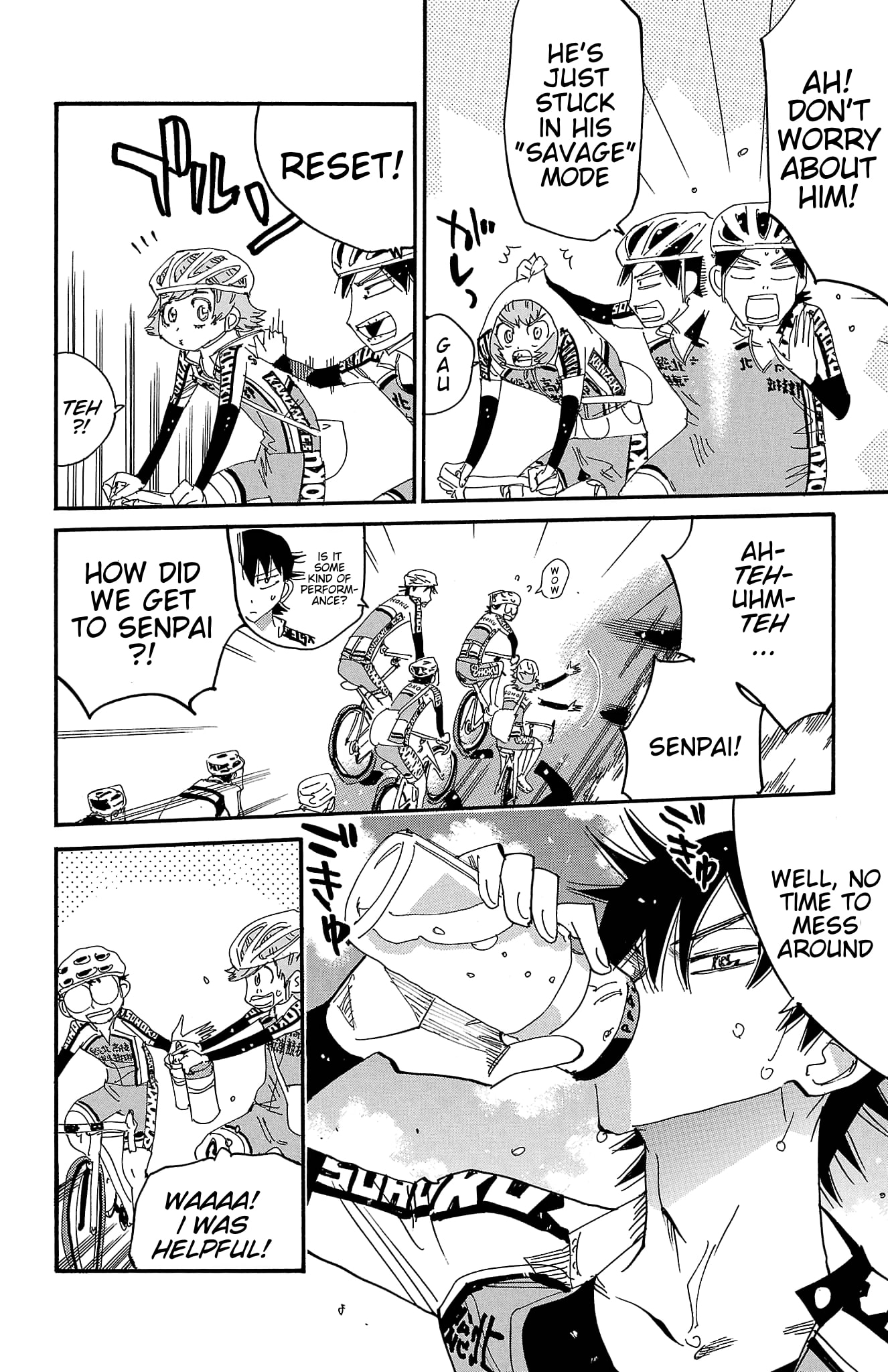 Yowamushi Pedal Chapter 722 page 14 - 