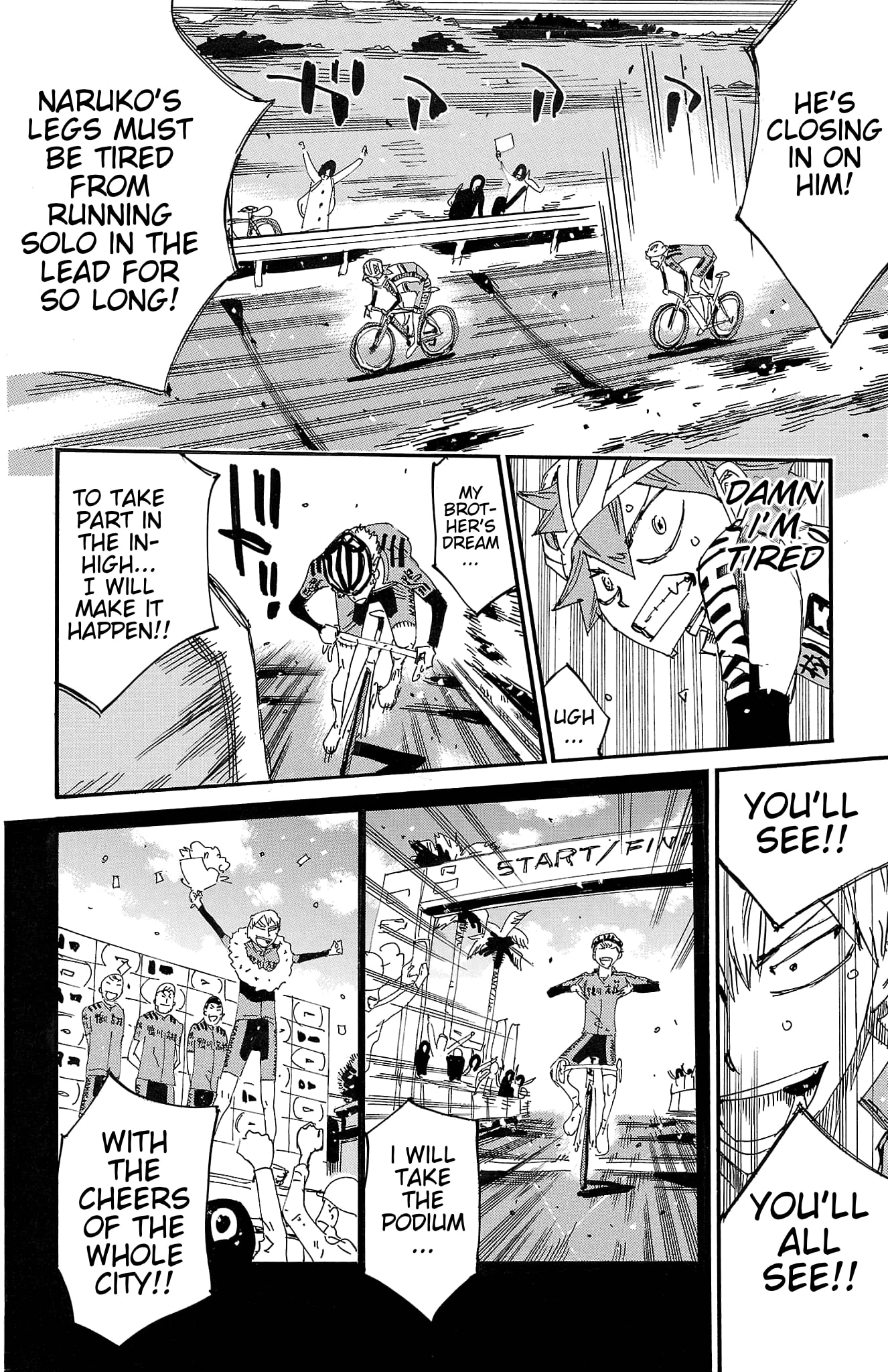 Yowamushi Pedal Chapter 722 page 3 - 