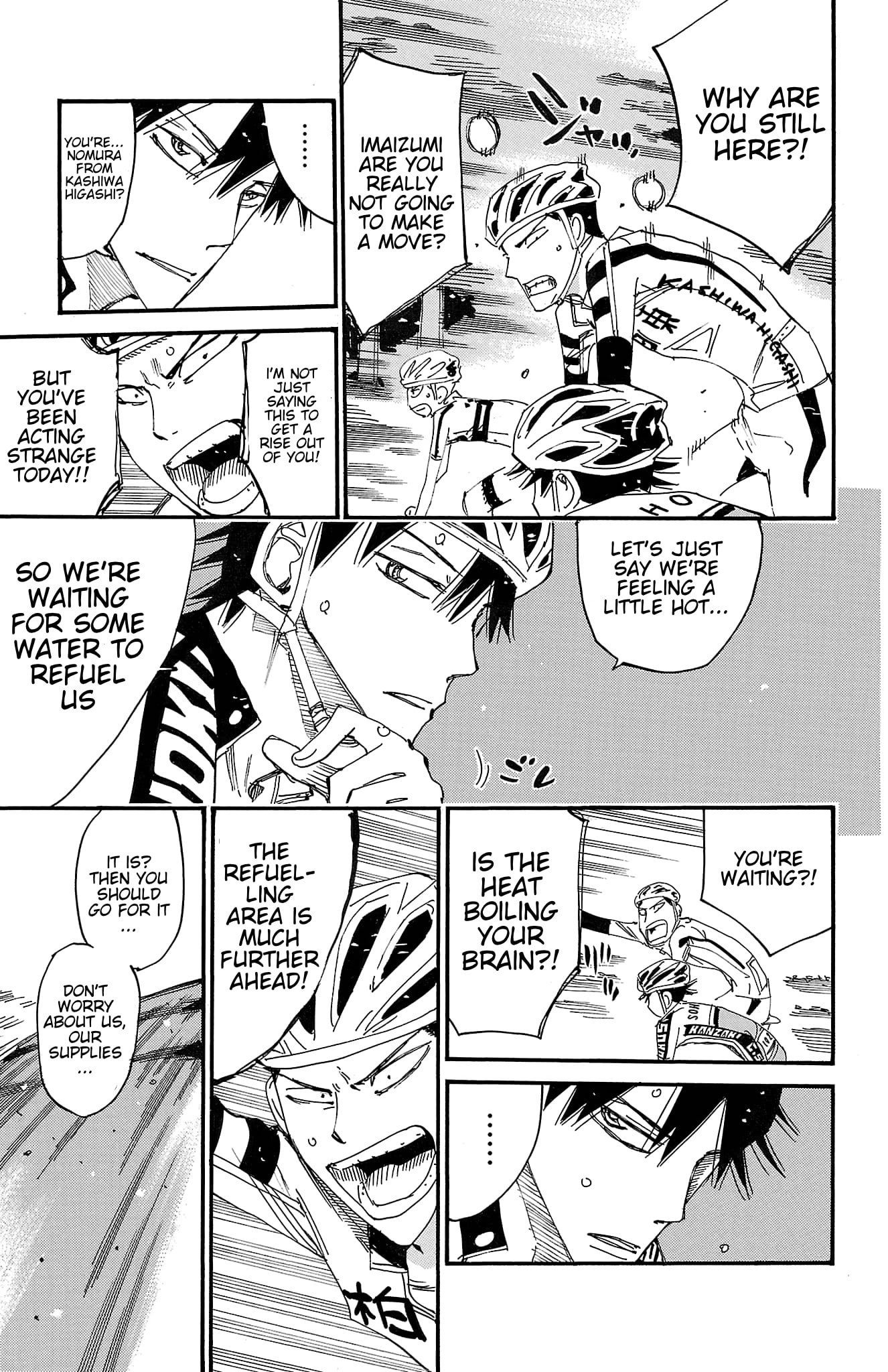 Yowamushi Pedal Chapter 722 page 8 - 